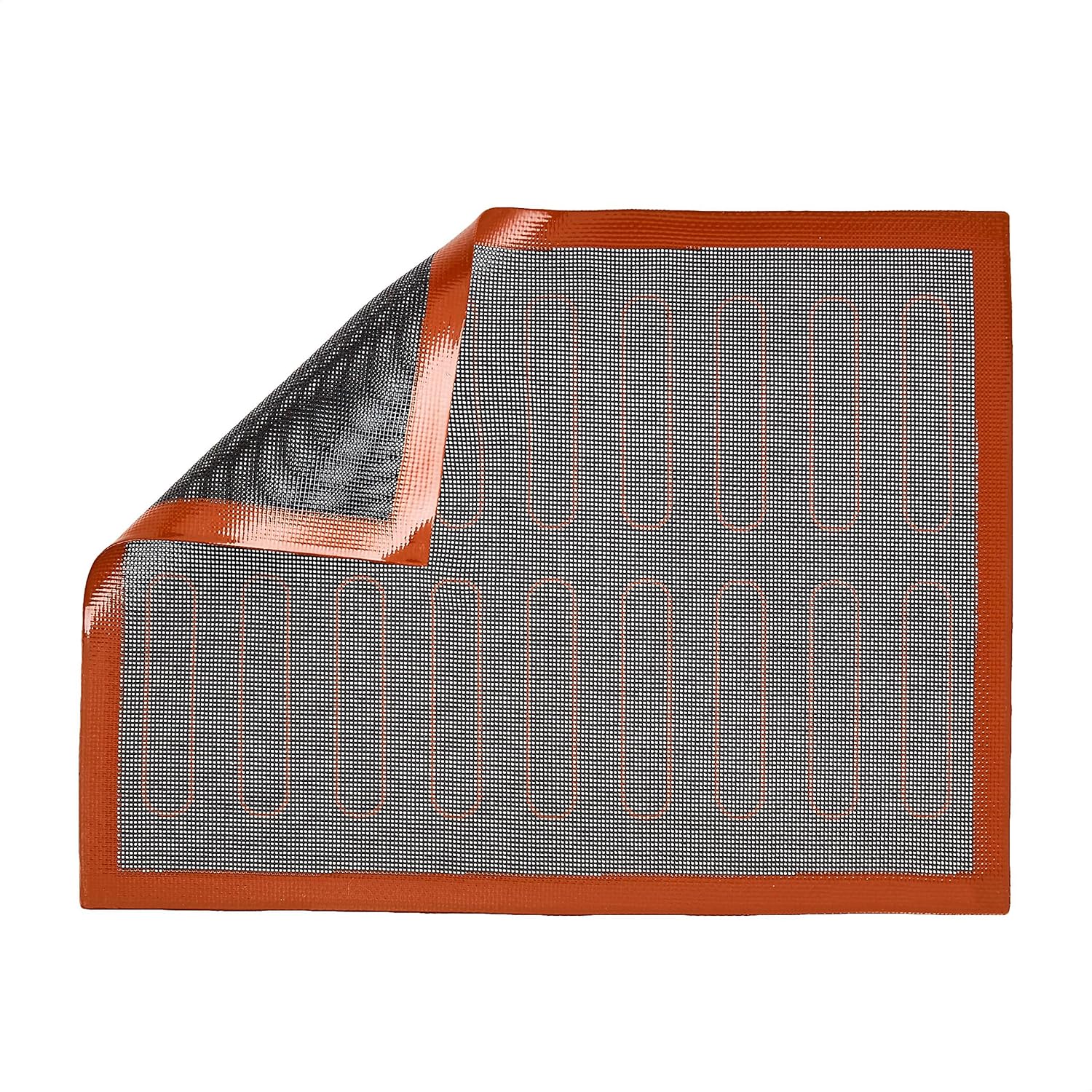 Detalle de Amazon Basics Silikon-Backmatte, 2 Stück, 40 × 30 cm, antihaftend und wiederverwendbar