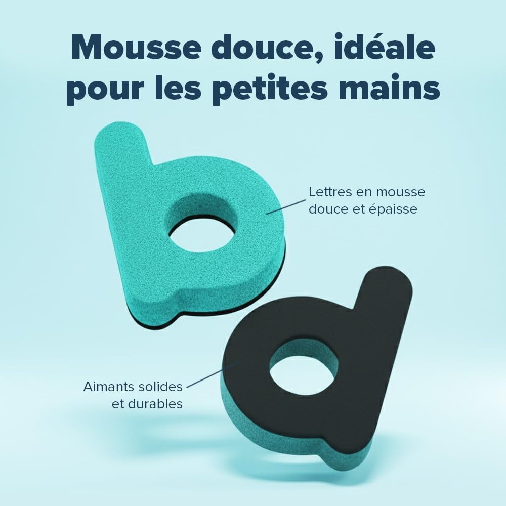 Detalle 2 de Smart Panda Lettres et Chiffres Magnétiques 182 🎓