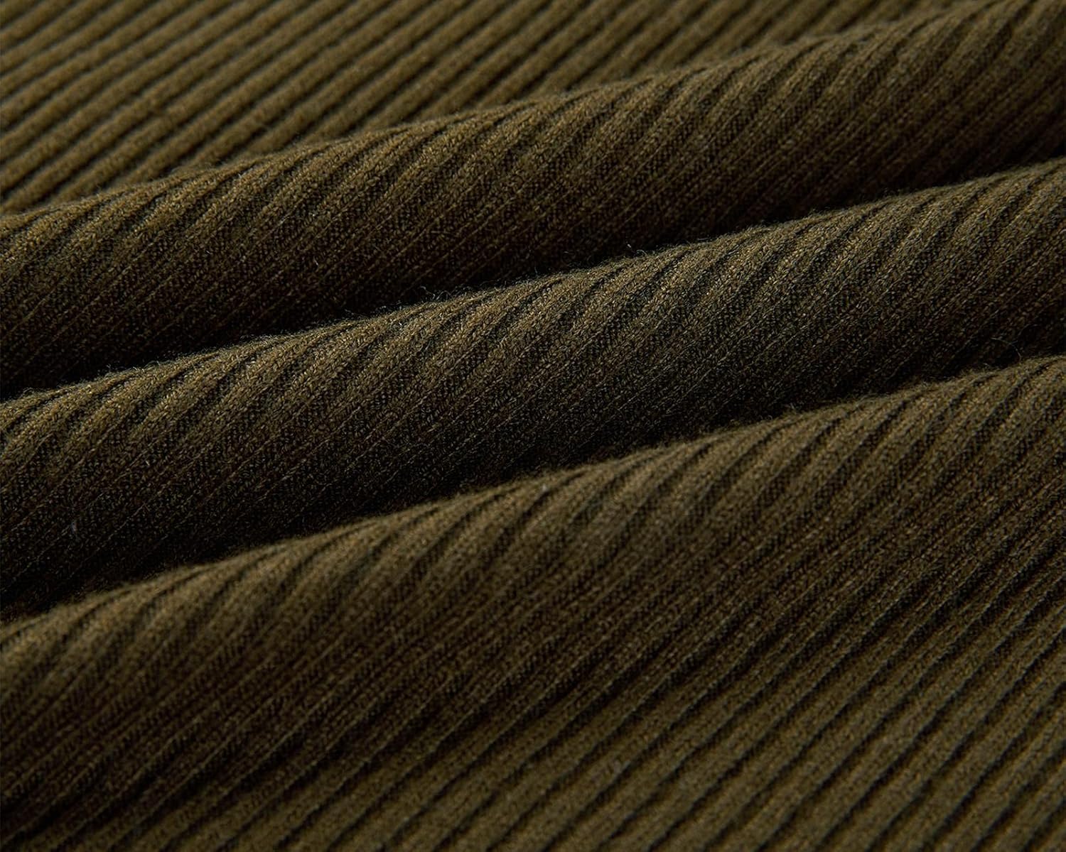 Detalle de Saodimallsu Damen Tank Top mit V-Ausschnitt – gerippte Henley, sommerlich schlank geschnitten
