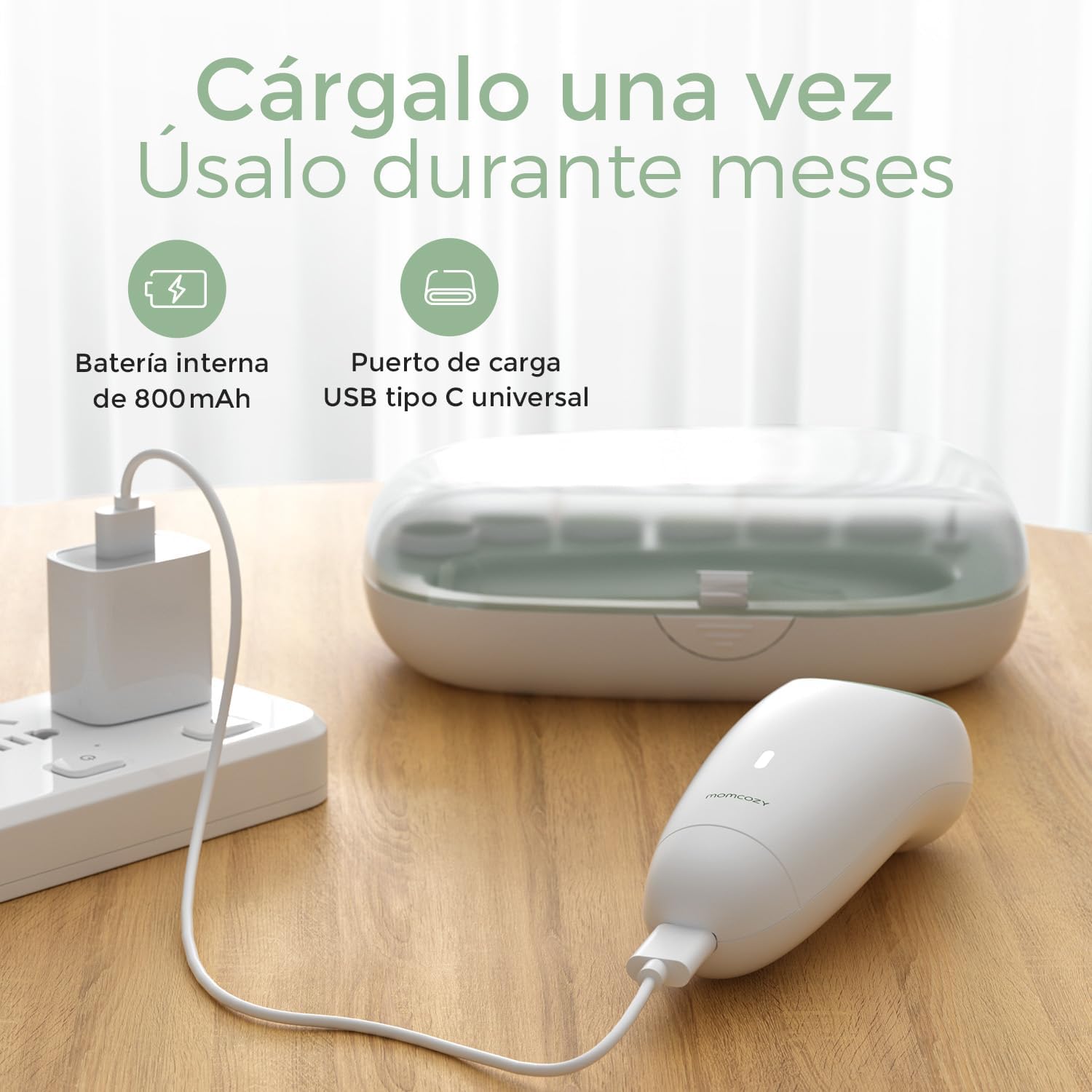 Thumbnail 5 de momcozy Lima de Uñas Eléctrica para Bebés