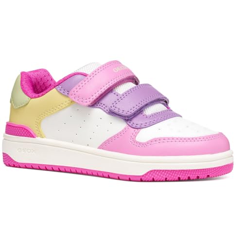 Detalle de Geox Ragazza J Washiba Girl BSSneaker, 28 EU: comfort e stile per piccoli passi
