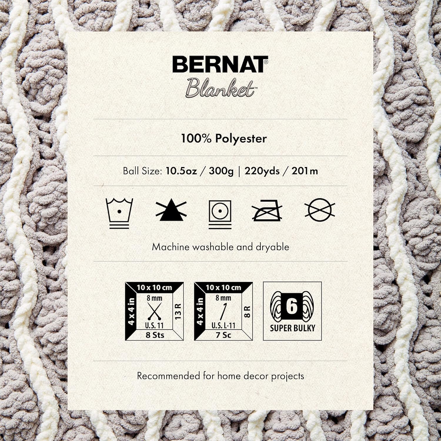 Thumbnail 5 de Bernat włóczka szenilowa nr 6 Dappled Shadows, poliester, 2 × 300 g