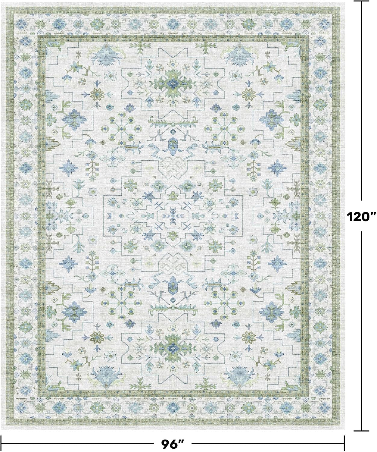 Detalle 2 de Hazo Haus 8x10 Area Rug low-pile 📐
