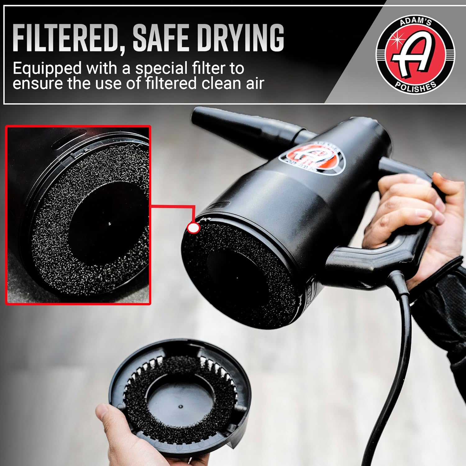 Thumbnail 4 de Adam's Polishes Mini Air Cannon handheld blower