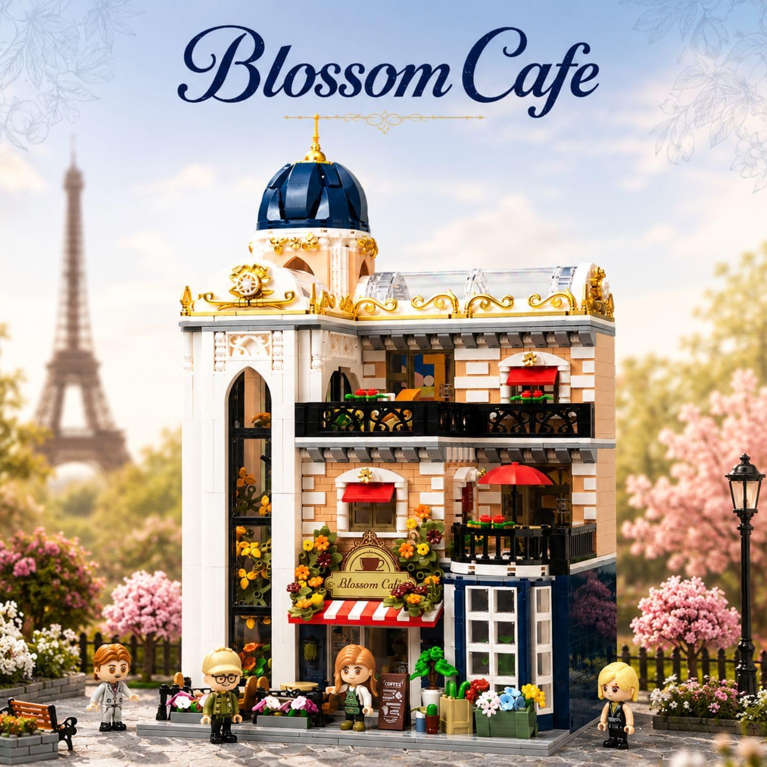 Thumbnail 4 de PANTASY Blossom Café 2826 Teile Architektur-Set
