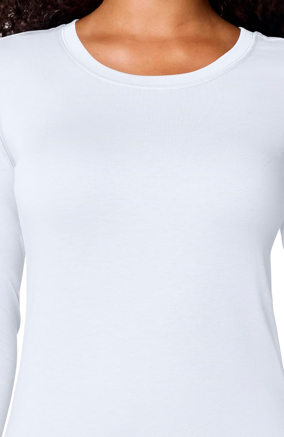 Thumbnail 6 de Healing Hands 5047 Melissa Women's Long-Sleeve Underscrub Top, Cotton-Blend Knit