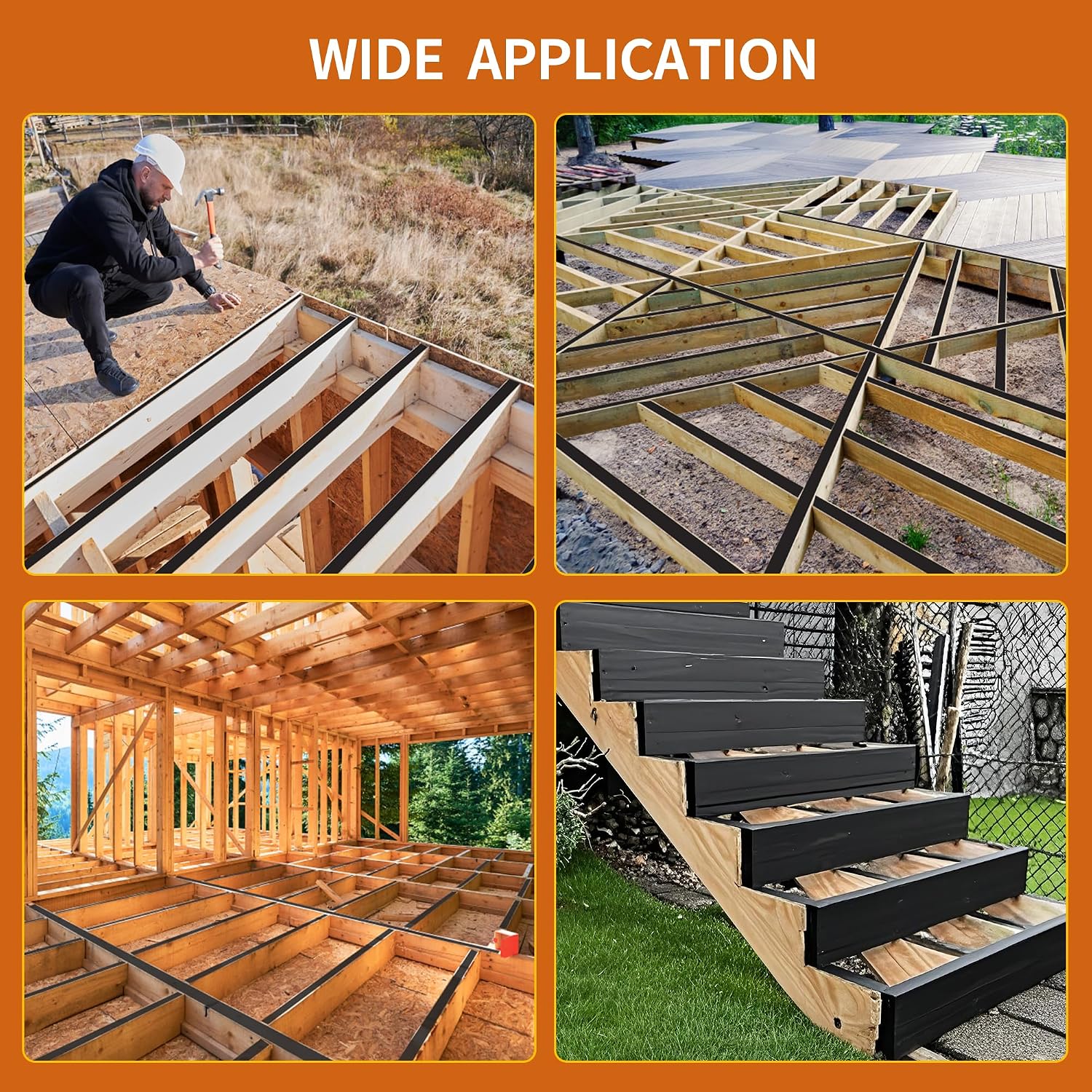 Thumbnail 4 de JOAPRIL Deck Joist Tape 1-5/8" x 50