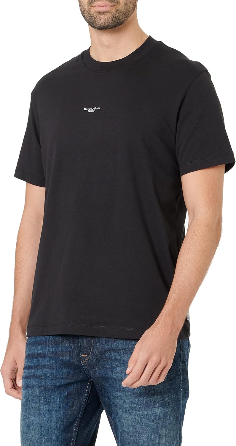 Thumbnail 4 de Marc O'Polo Denim Herren T-Shirt aus Bio-Baumwolle – Relaxed Fit, Rundhalsausschnitt