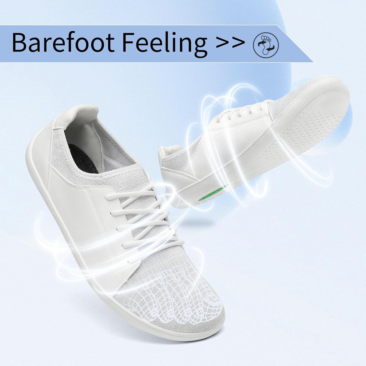 Thumbnail 3 de SAGUARO Uomo Donna Minimaliste Barefoot Luck III-Casual: Scarpe traspiranti e leggere per camminare