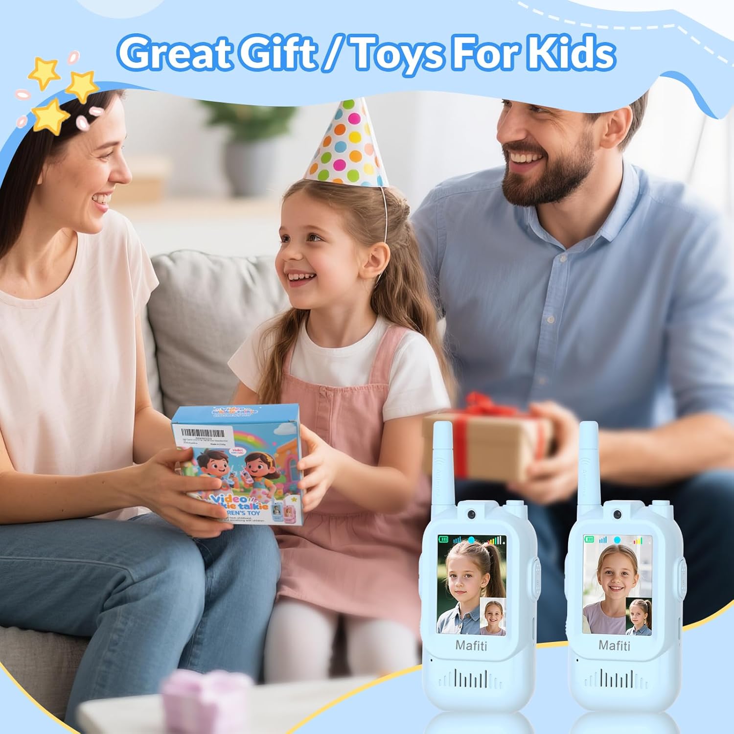 Thumbnail 6 de Mafiti Walkie Talkies para Niños con Videollamada