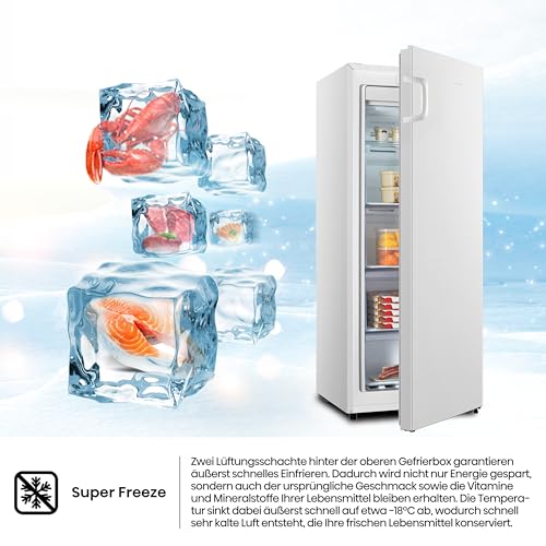 Detalle 2 de Hisense FV191N4AW2 Gefrierschrank – TotalNoFrost, SuperFreeze und Multiflow 360° im Detail