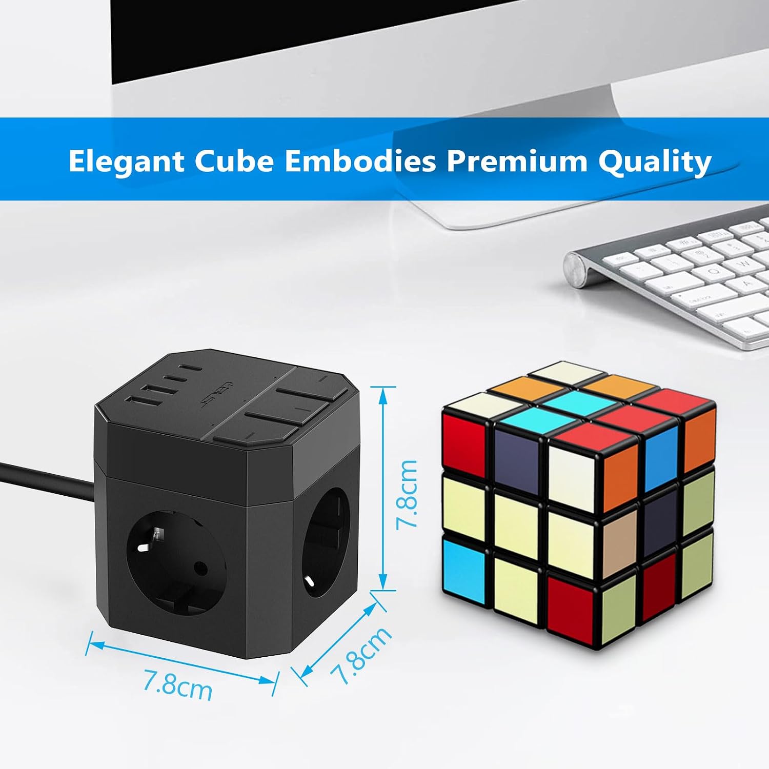Thumbnail 4 de JSVER Multiprise Cube USB C 3680W 16A