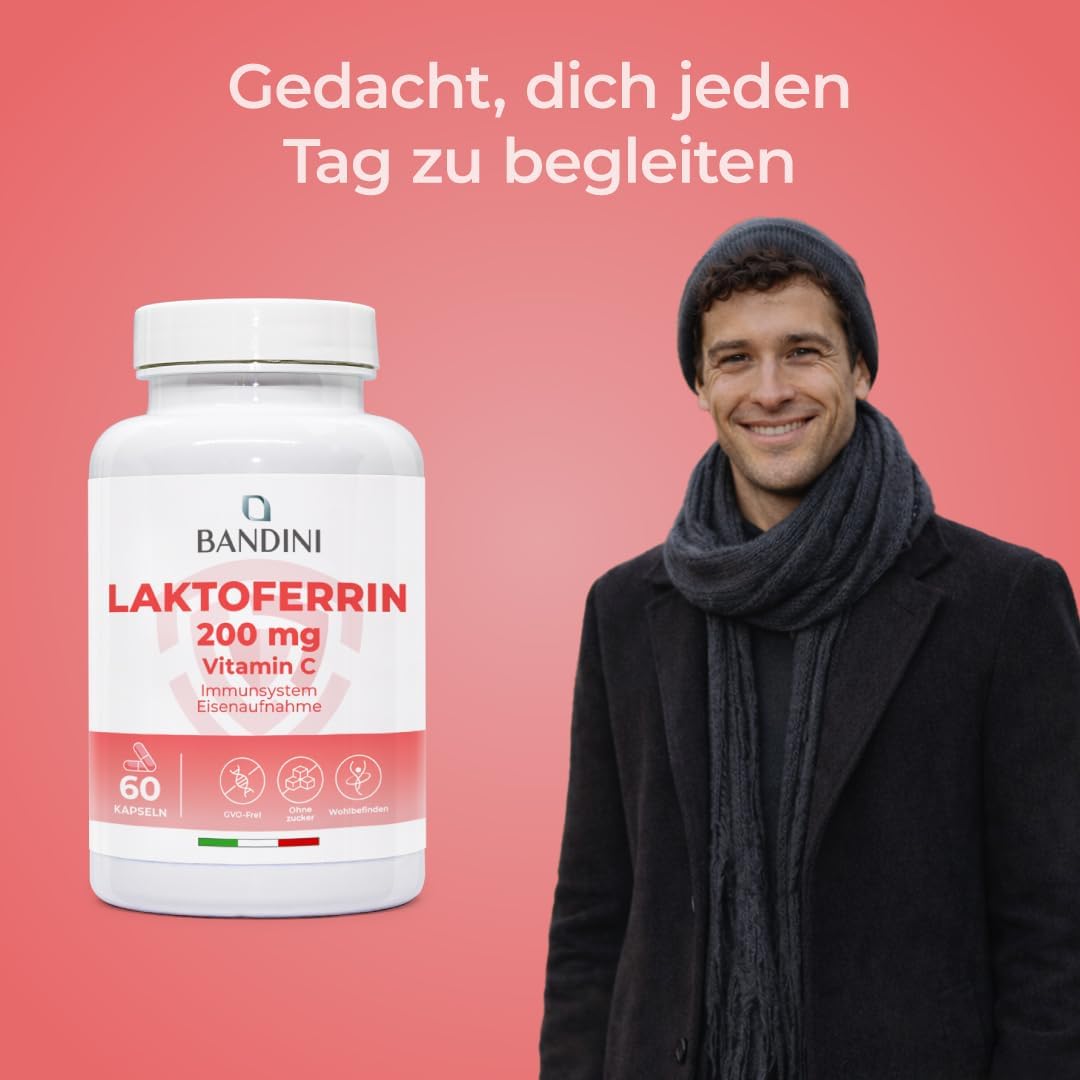 Detalle de Bandini Lactoferrin Kapseln 200 mg