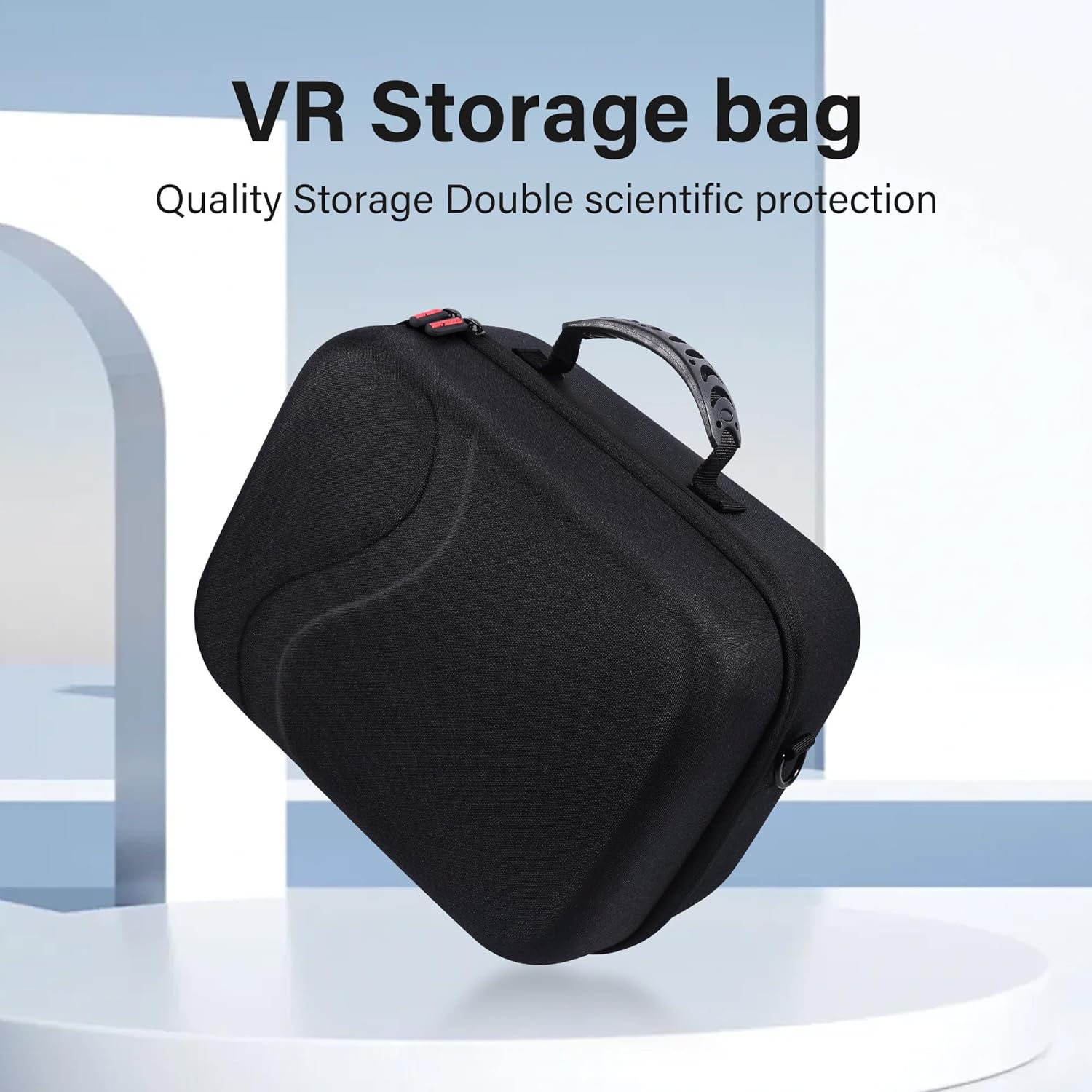 Detalle de Hard shell VR carrying case for Quest 3S
