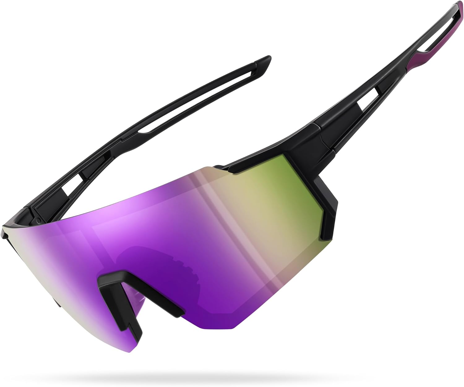 Thumbnail 6 de suoso Sportbrille Sonnenbrille mit polarisierten UV400 Gläsern für Herren & Damen