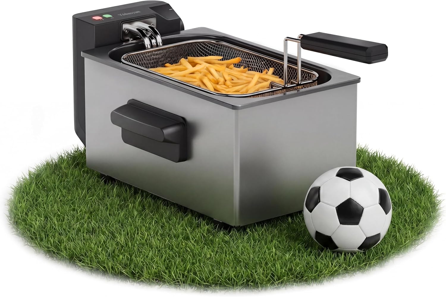 Imagen de Tristar Stainless Steel Deep Fryer 3L, 2000W (FR-9327UK) – a practical, family-friendly fryer en OfertitasTOP