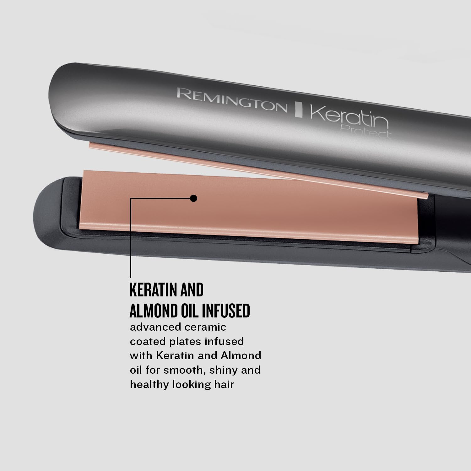 Detalle de Remington Keratin Protect Intelligent Hair Straightener (S8598)