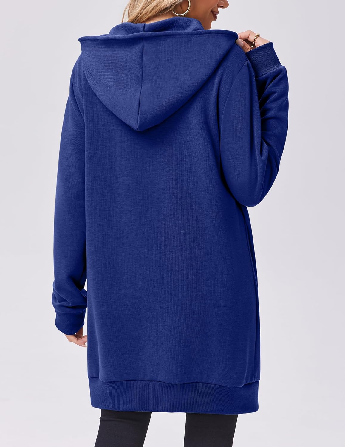 Thumbnail 5 de Zeagoo Zip Up Hoodie Tunic Sweatshirt for Women