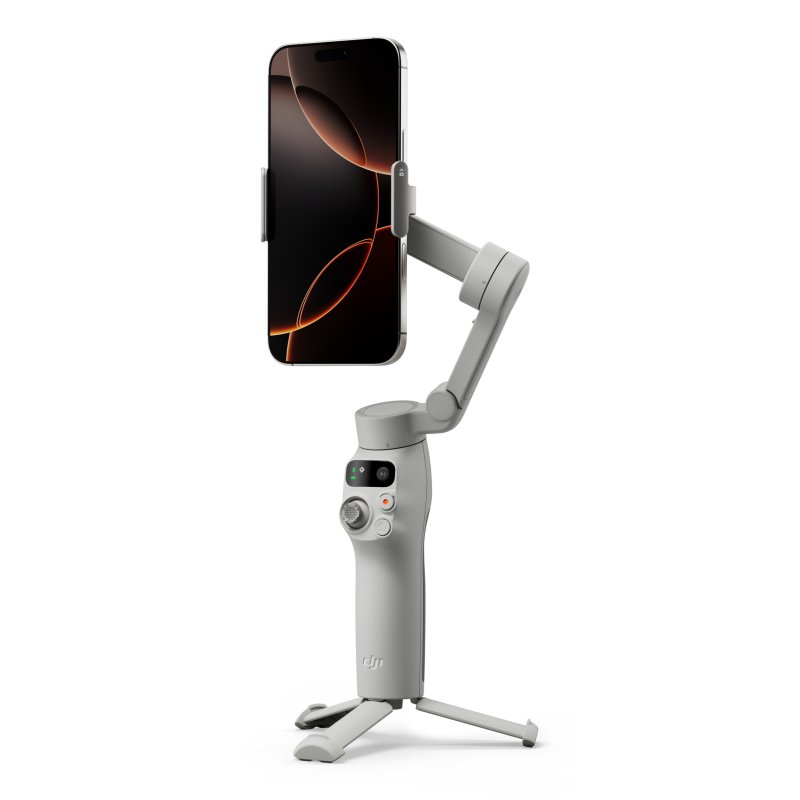 Thumbnail 1 de DJI Osmo Mobile 7 Blanco: estabilizador de smartphone ligero con batería integrada 3350 mAh