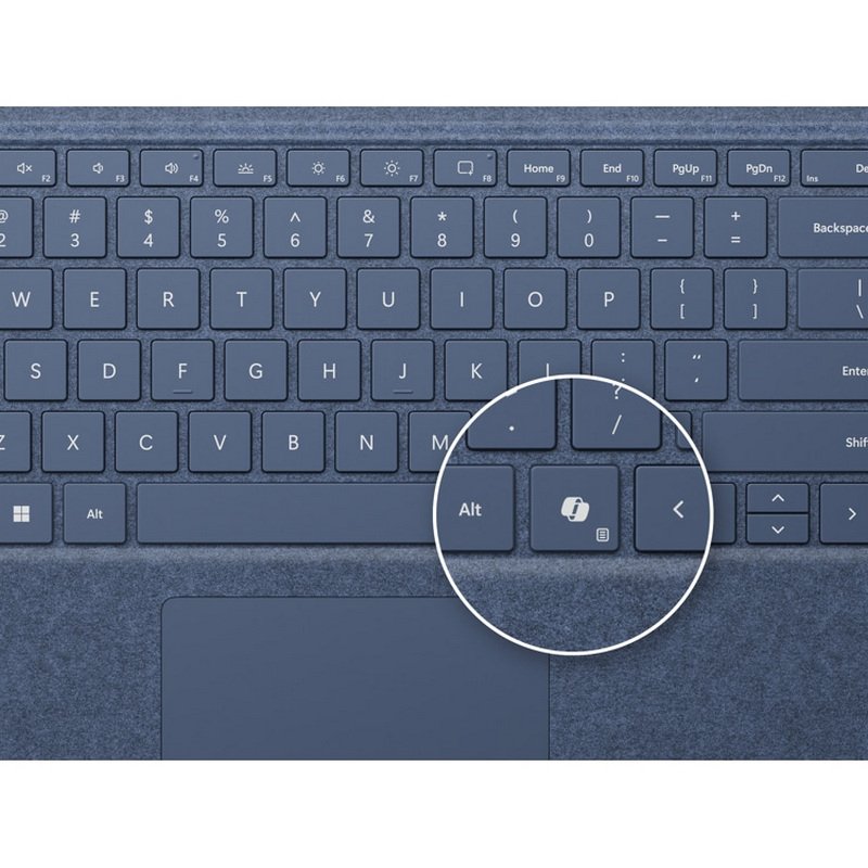 Thumbnail 3 de Microsoft Teclado Surface Pro con almacenamiento para lápiz