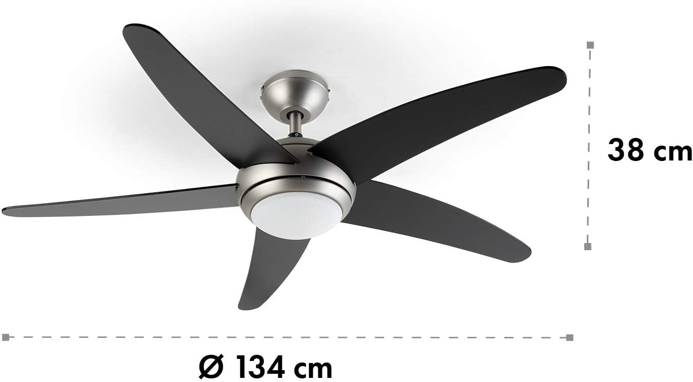 Thumbnail 6 de KLARSTEIN Bolero ventilador de techo 134 cm luz 55W mando 🌬