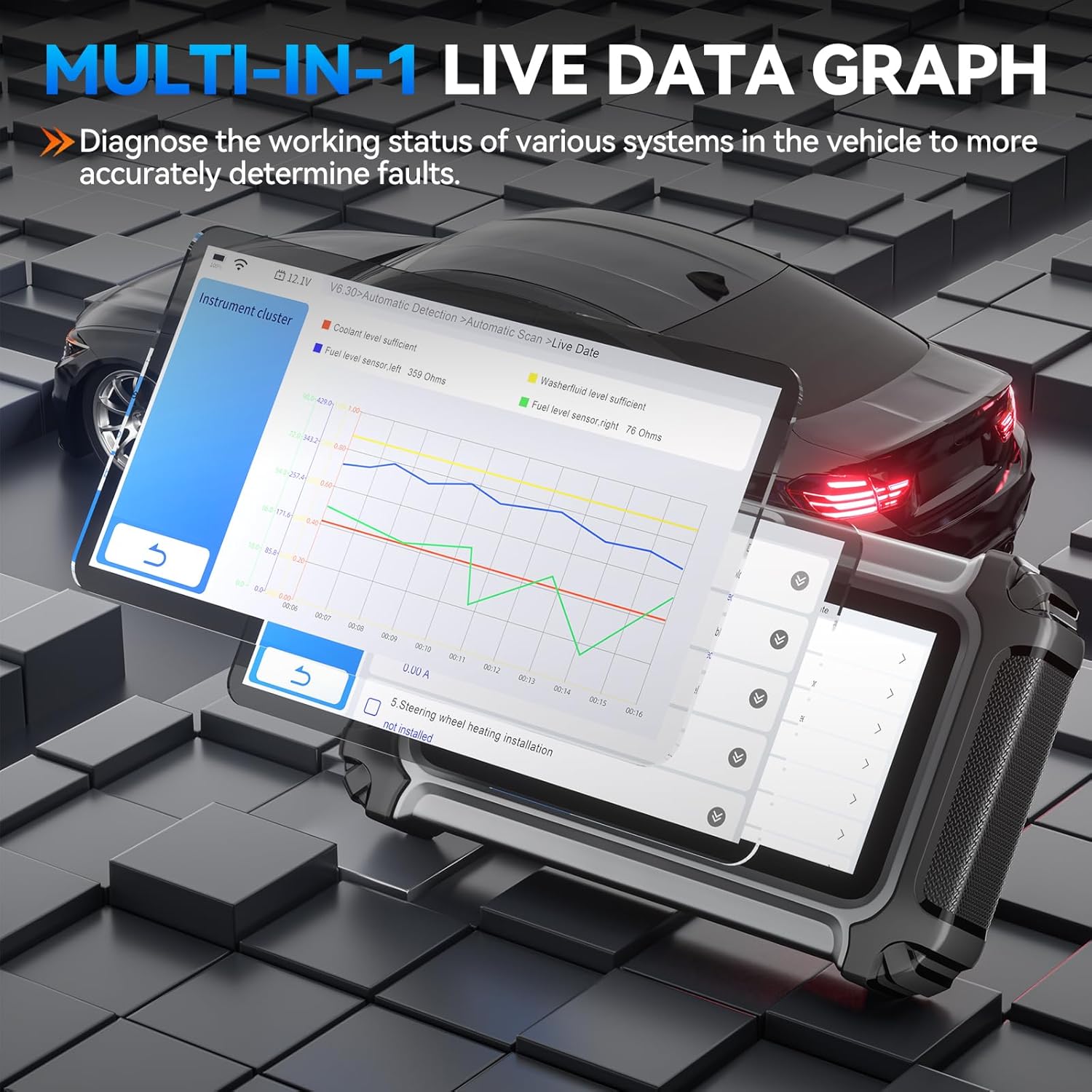 Thumbnail 5 de XTOOL IP500 GM OBD2 Scanner 5.4-inch