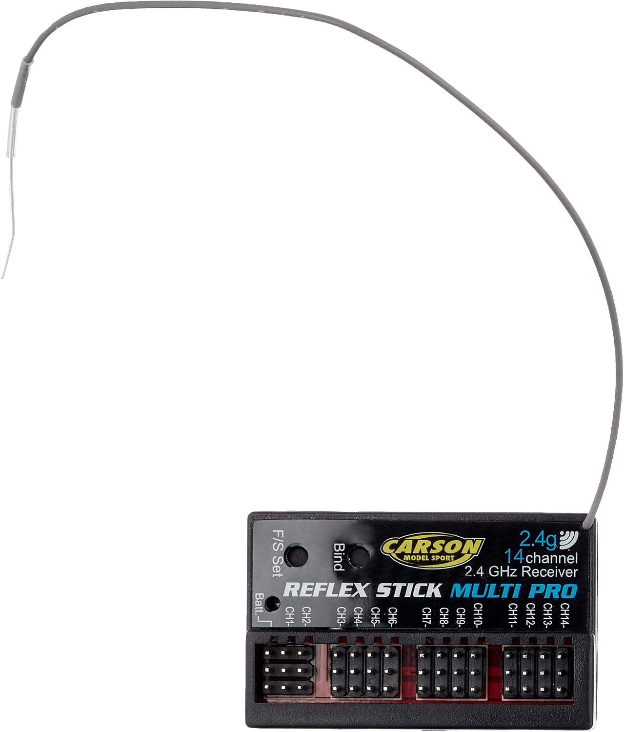 Detalle 1 de Carson Récepteur 14 canaux Reflex Stick 2,4 GHz