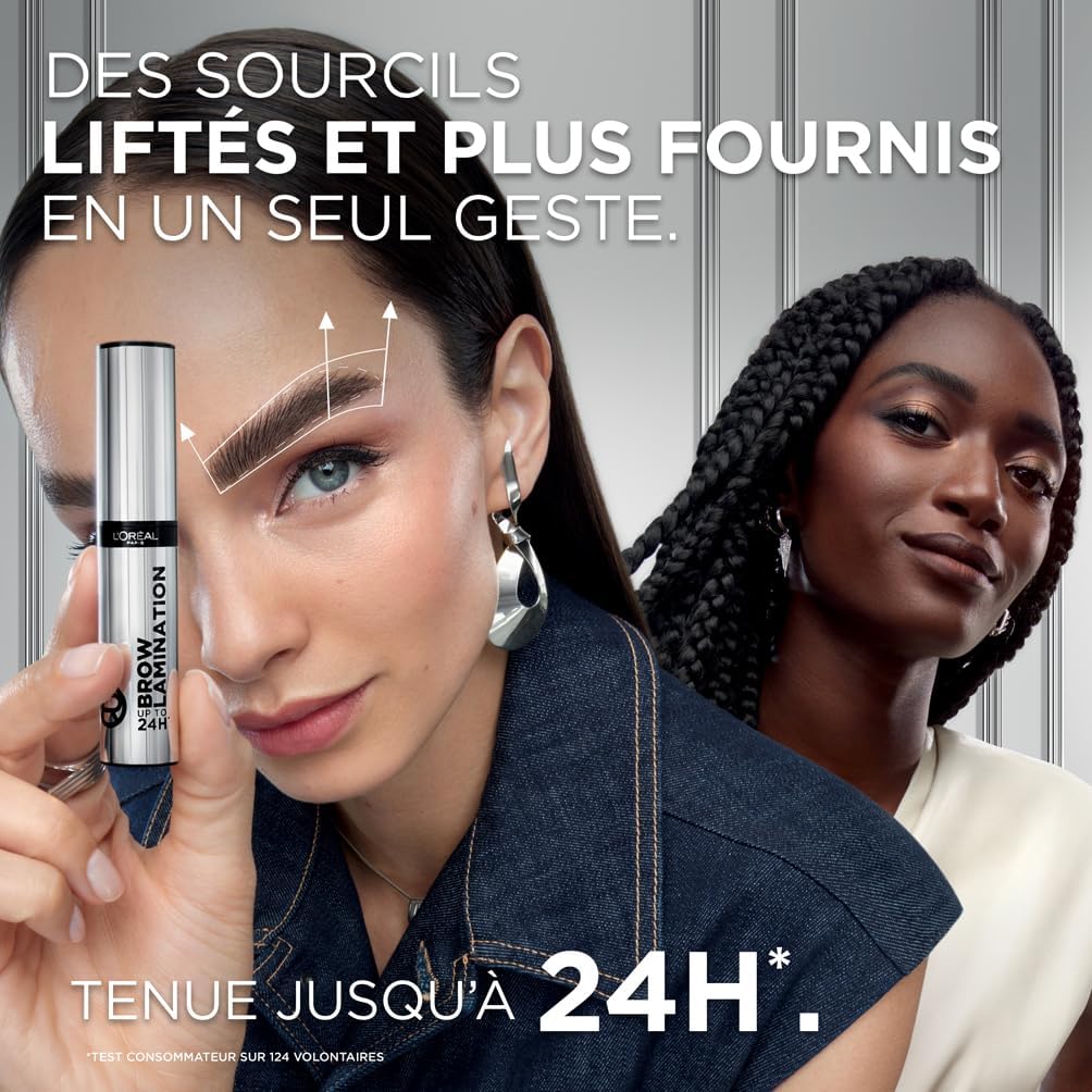 Detalle de L’Oréal Paris Brow Lamination - Fixateur Sourcils Transparent 24h, 30 g