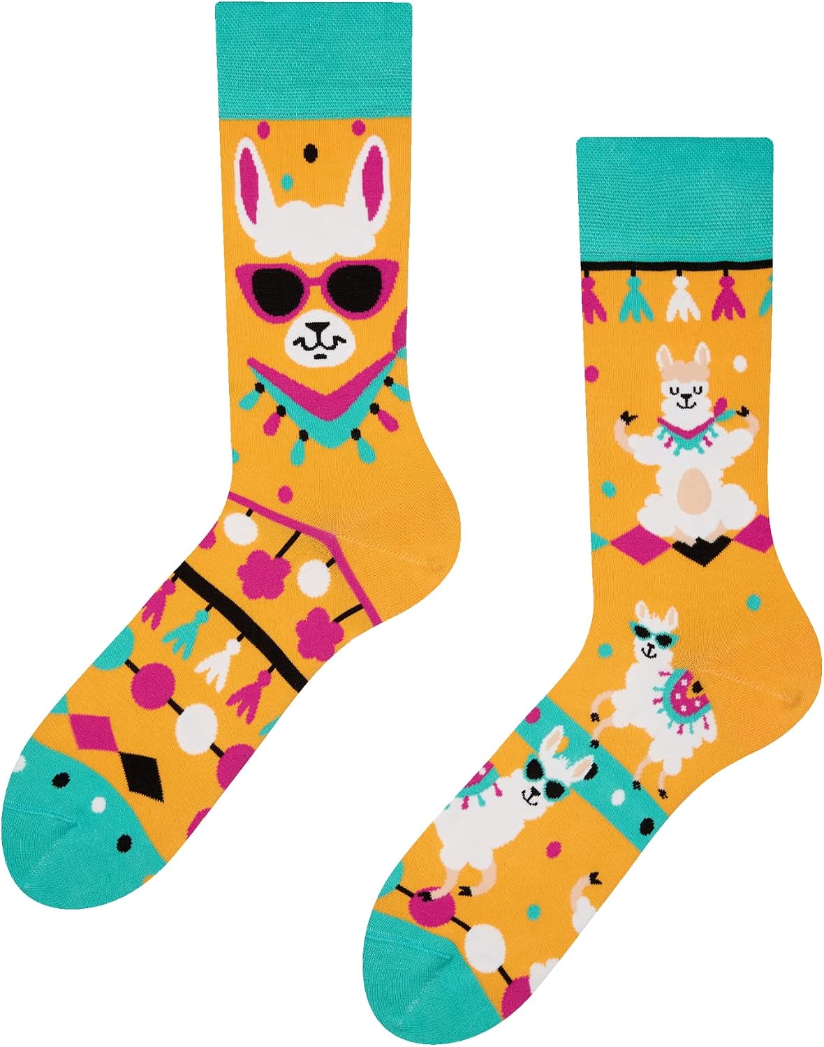Detalle de Dedoles Socken (unisex) – 1 Paar mit linken und rechten Socken in verschiedenen Designs aus Baumwollmischung