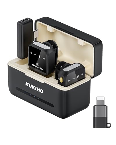 Detalle de Wireless Lavalier Microphone 80h Battery Life 🎤