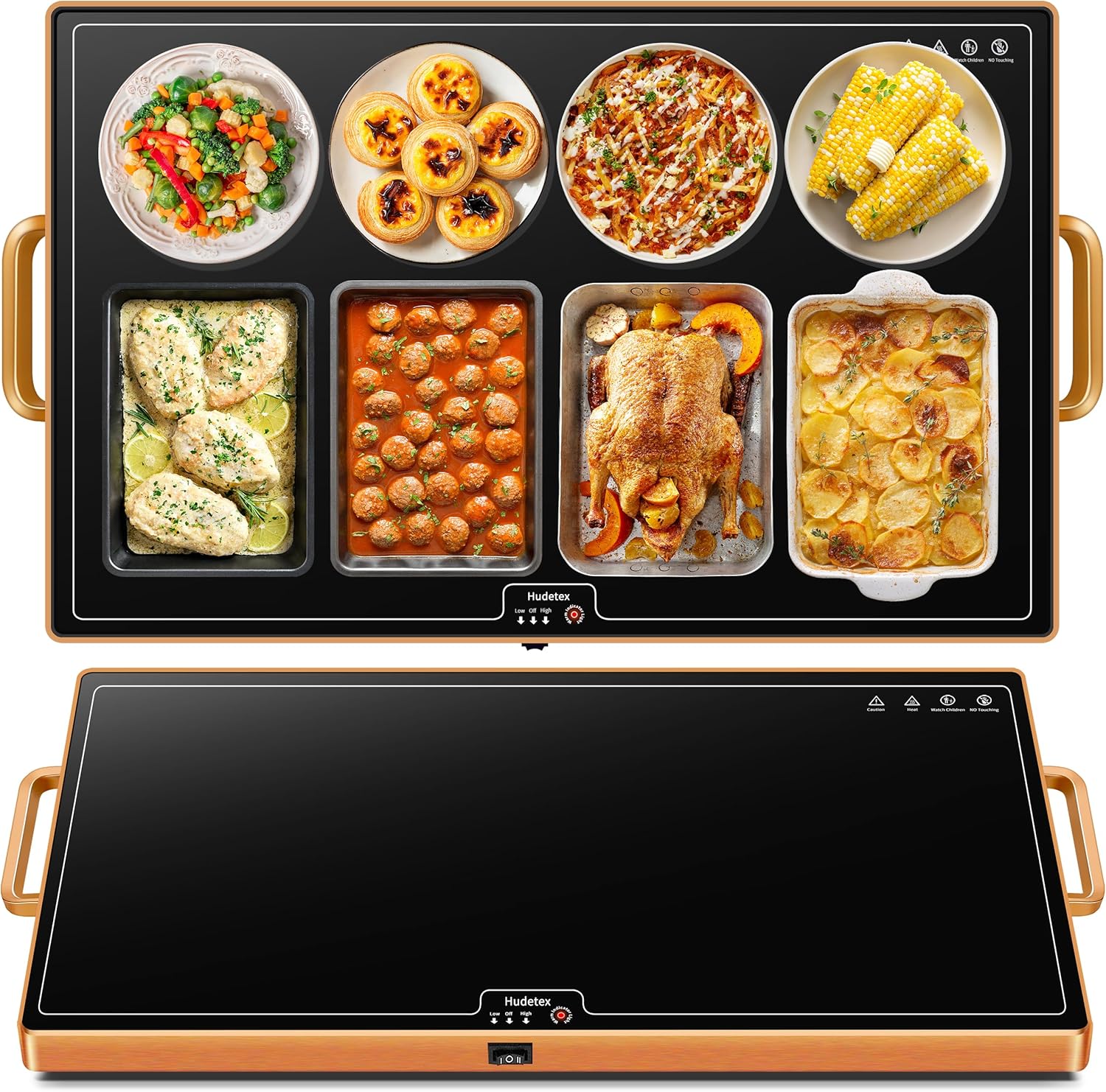 Warming Mat for Food XXL 32x18 Temperature Control 🍽