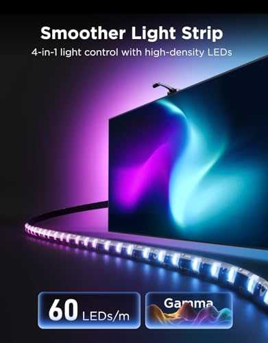 Detalle de Govee TV LED Backlight 3 (11.8ft) for 55–65 inch TVs