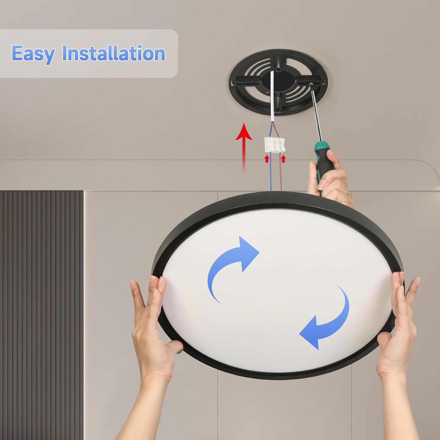 Thumbnail 5 de EASY EAGLE Plafón LED 40 cm Ultrafino 48 W