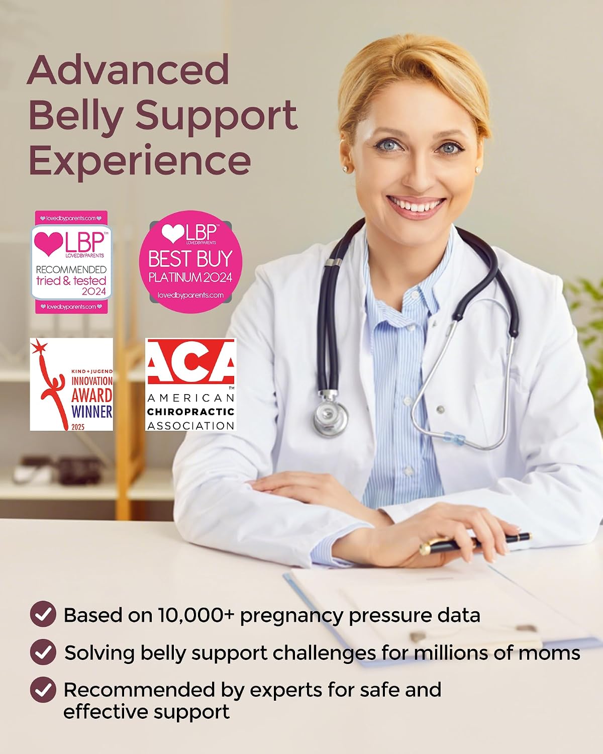 Thumbnail 5 de Momcozy CozySupport Ergonest maternity belly band 🤰