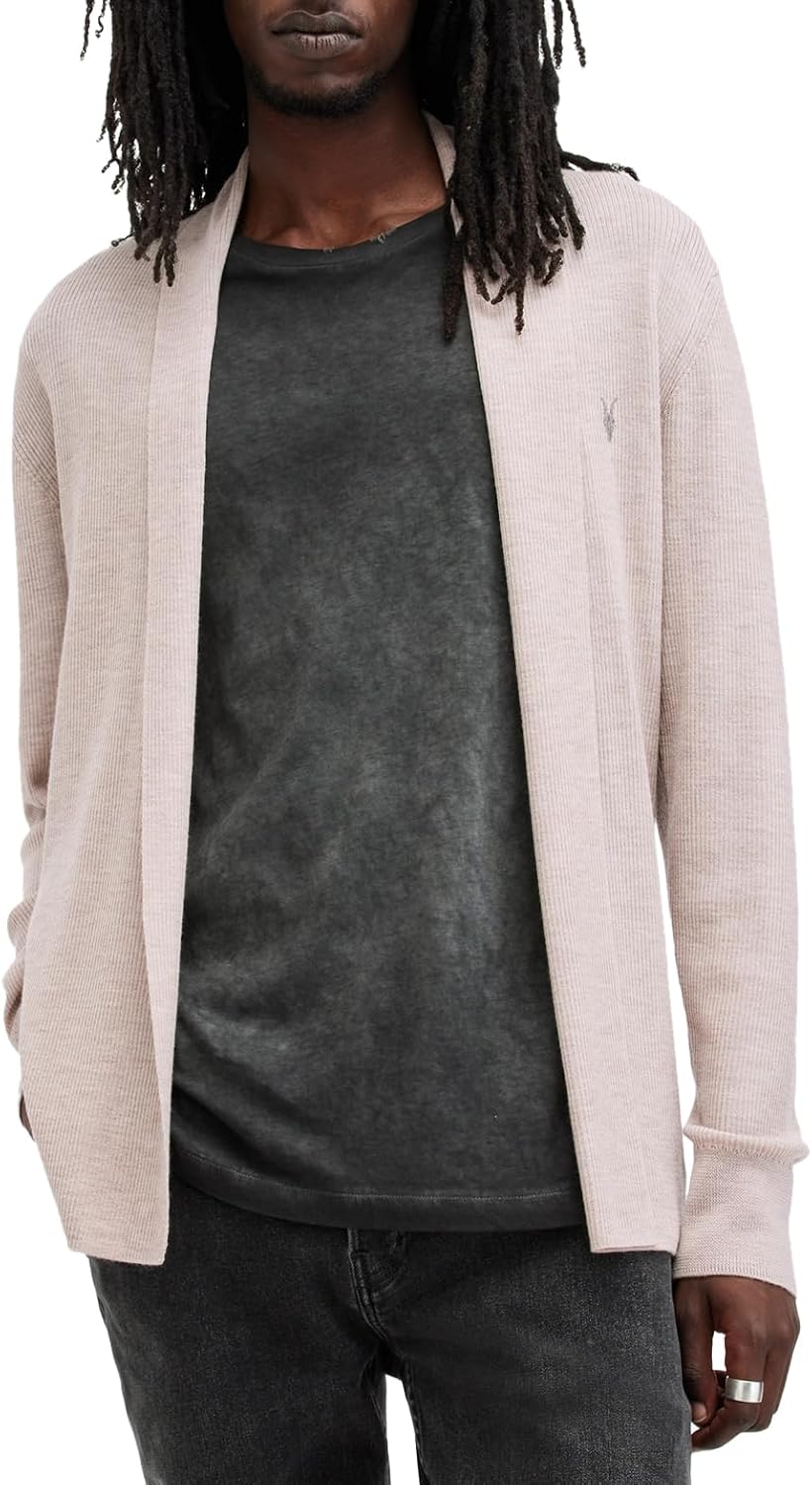Thumbnail 4 de AllSaints Mode Merino Open Cardigan