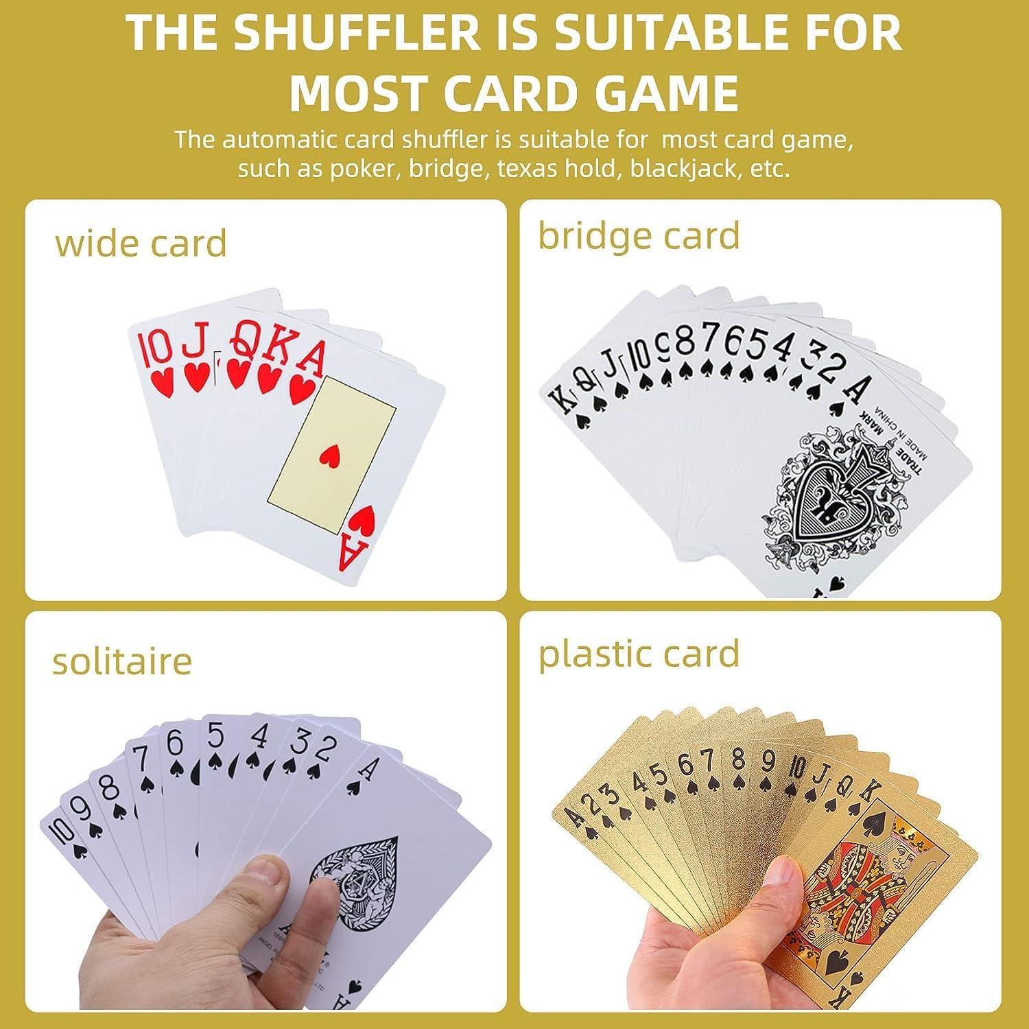 Detalle 2 de Automatic Card Shuffler Machine 2‑deck USB