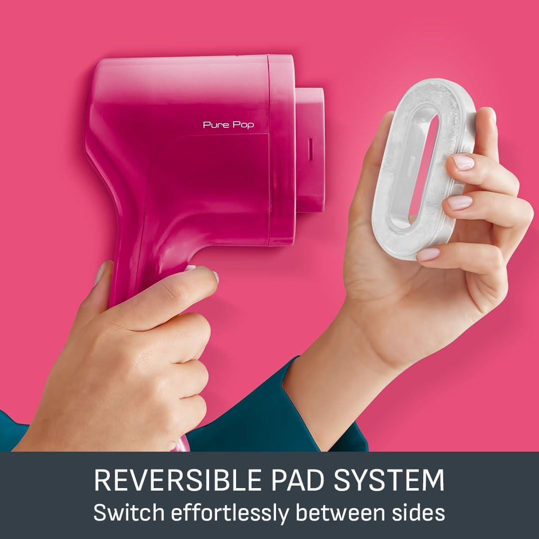 Thumbnail 5 de Tefal Pure Pop Slim DT2023 handheld clothes steamer (pink) – no ironing board needed