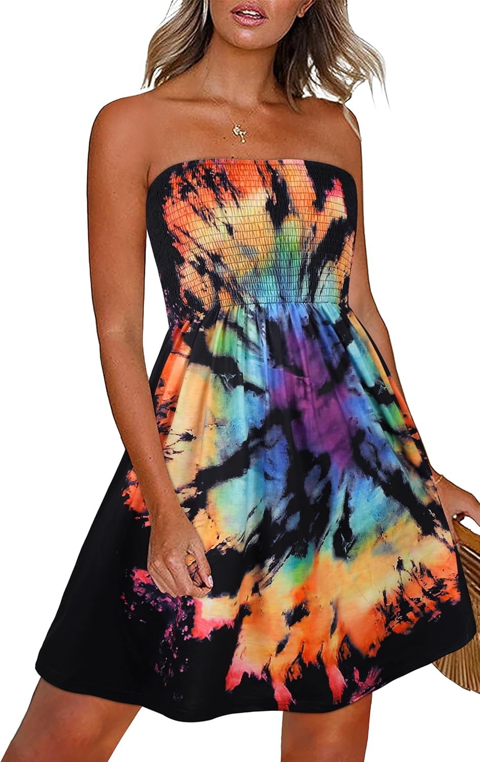 Thumbnail 5 de CHICGAL Summer Dresses for Women: Boho Floral Sundress & Beach Cover Up