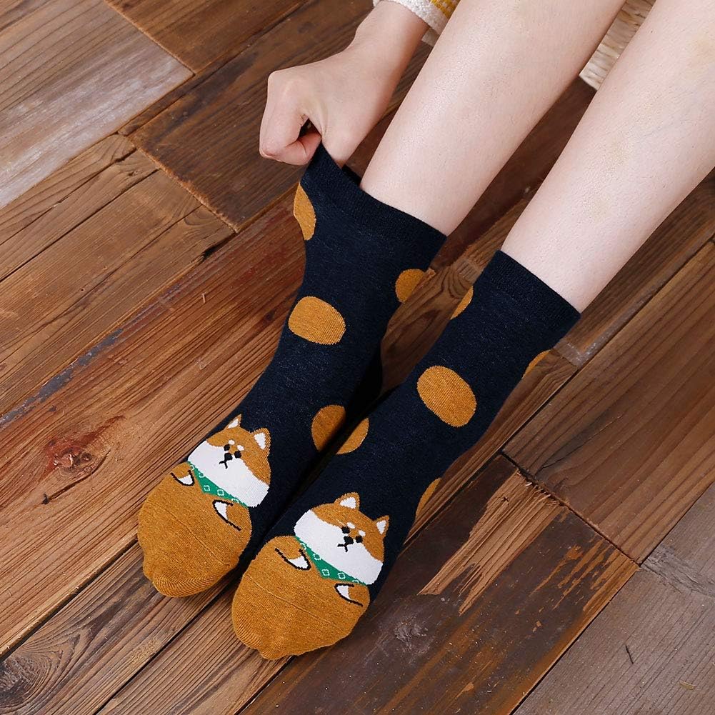 Detalle 2 de PUTUO Lustige Socken Damen Bunte EU 37–43