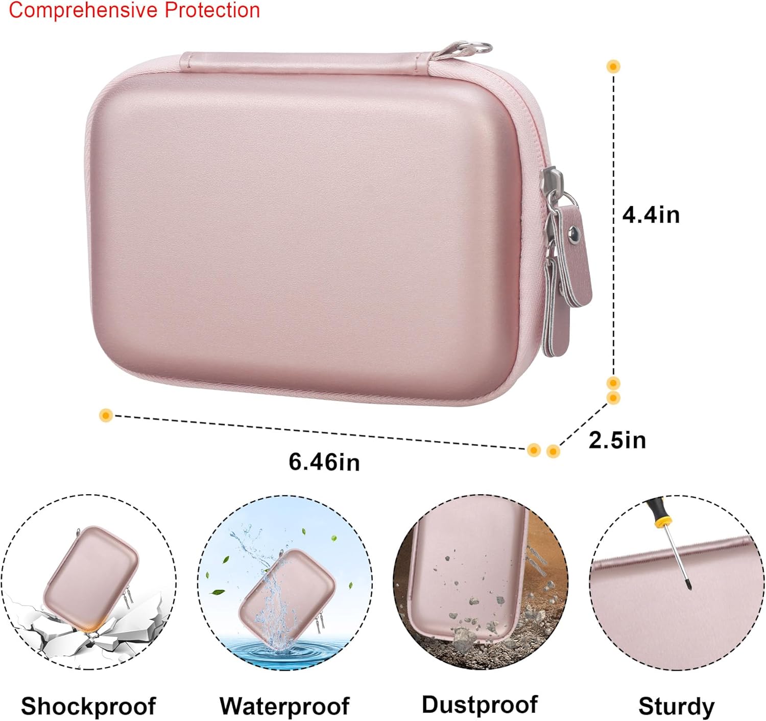 Detalle de Elonbo Case for Fujifilm Instax Mini EVO
