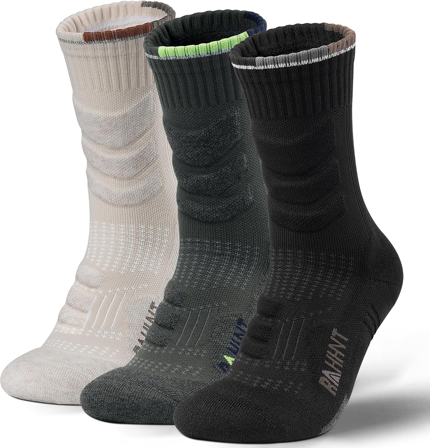 Thumbnail 5 de Merino Wool Thermal Walking Hiking Socks 3 pairs