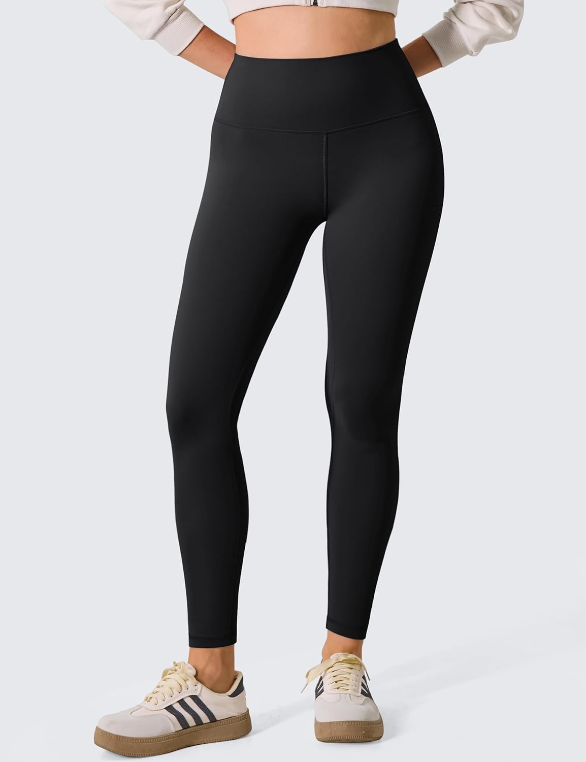 Thumbnail 3 de BAYDI Clouduxi High Waisted Workout Leggings for Women - 25/28" Inseam, Buttery Soft 4-Way Stretch