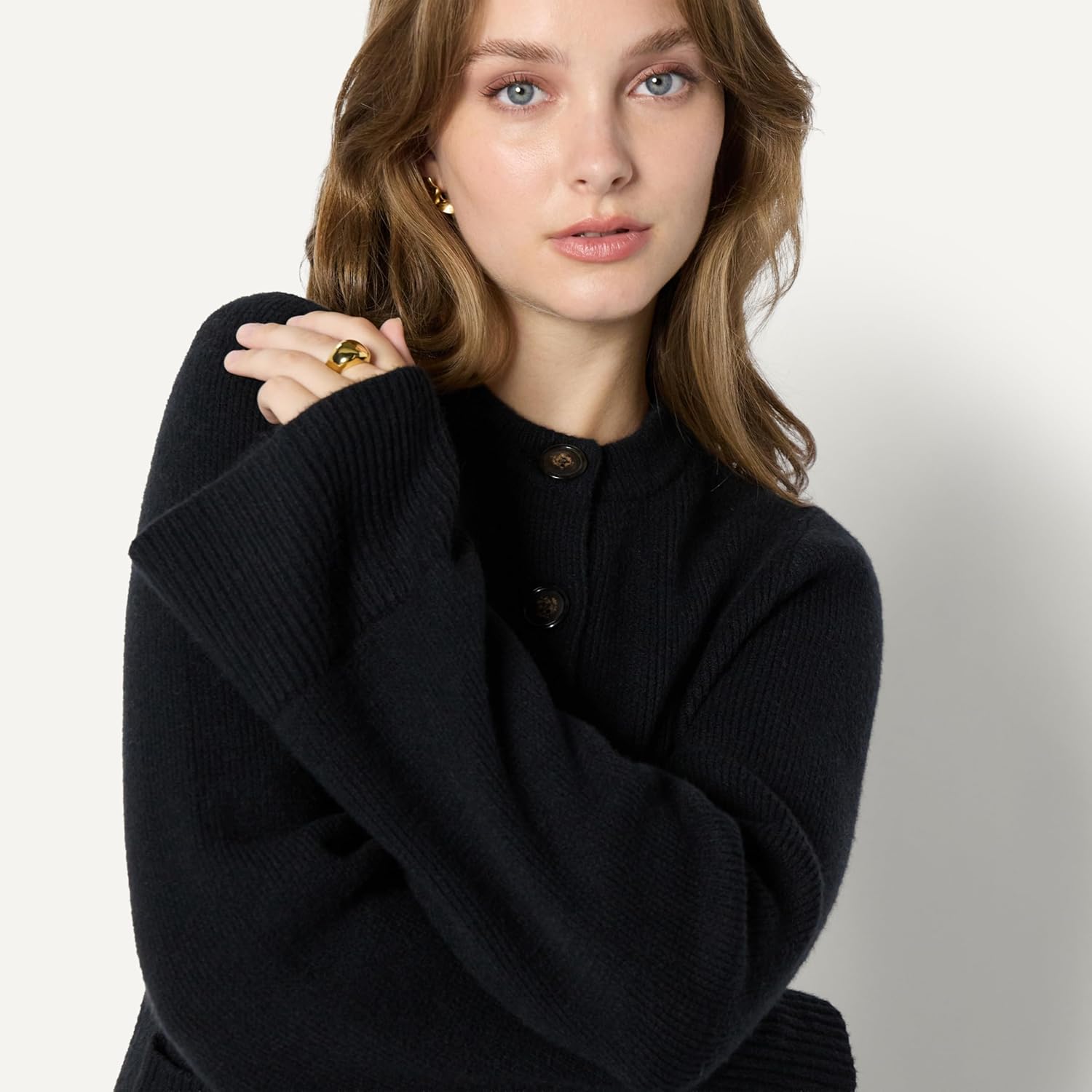 Thumbnail 4 de Amazon Essentials Damen Strickjacke mit Glockenärmeln und tailliertem Schnitt (Regular Fit)