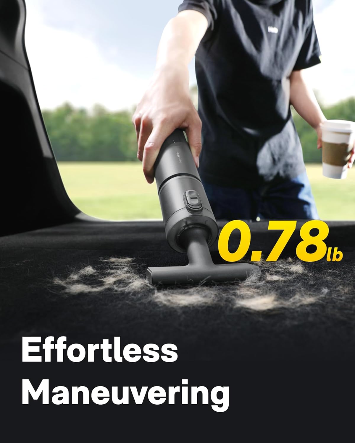 Thumbnail 5 de HOTO Handheld Car Vacuum Cleaner Cordless