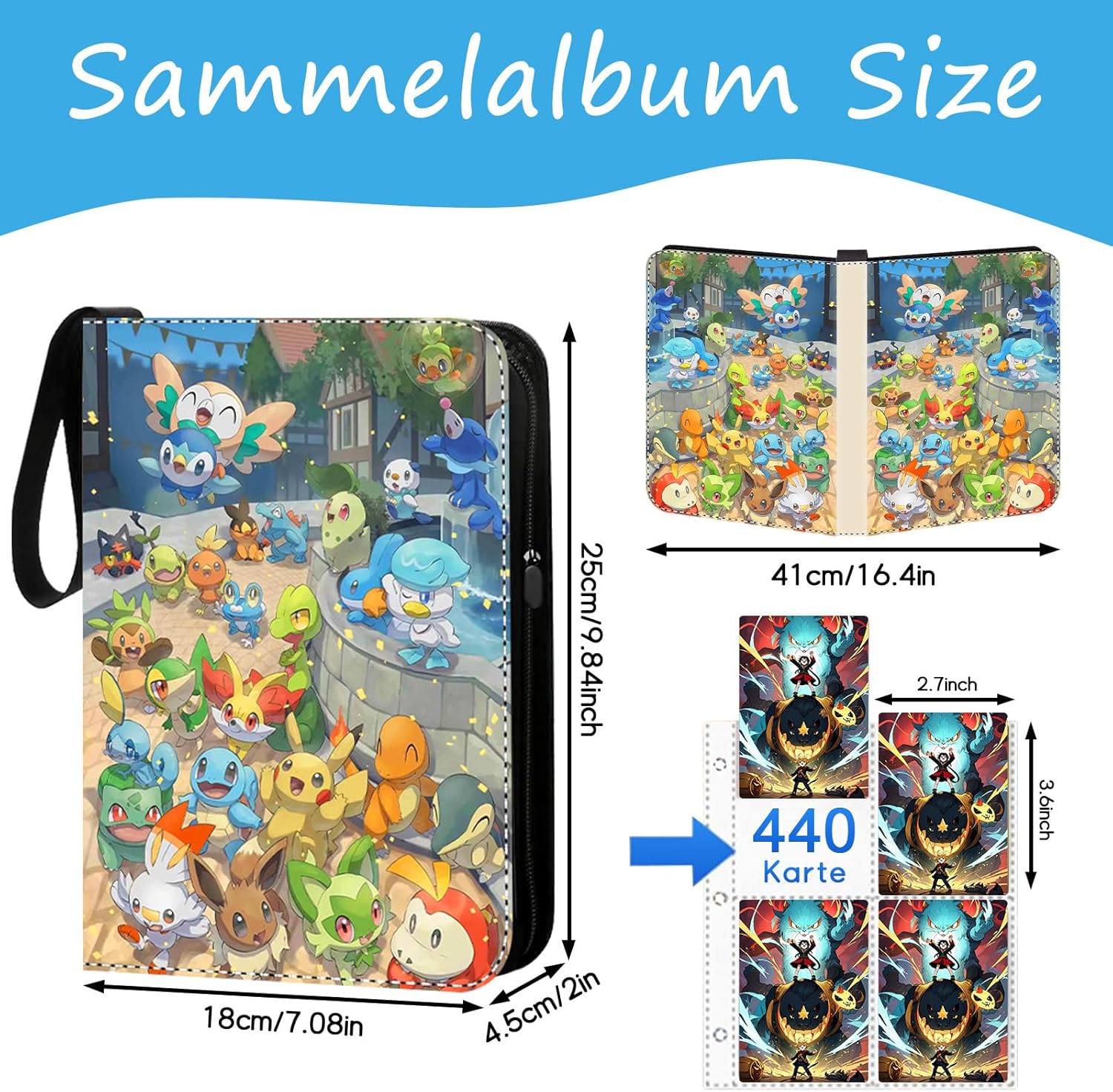 Thumbnail 1 de Lnxquizzic Sammelalbum 55 Seiten, 440 Karten 📚