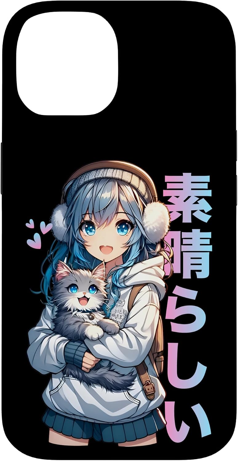 Thumbnail 3 de Mignon Anime Fille coque iPhone 16 Pro
