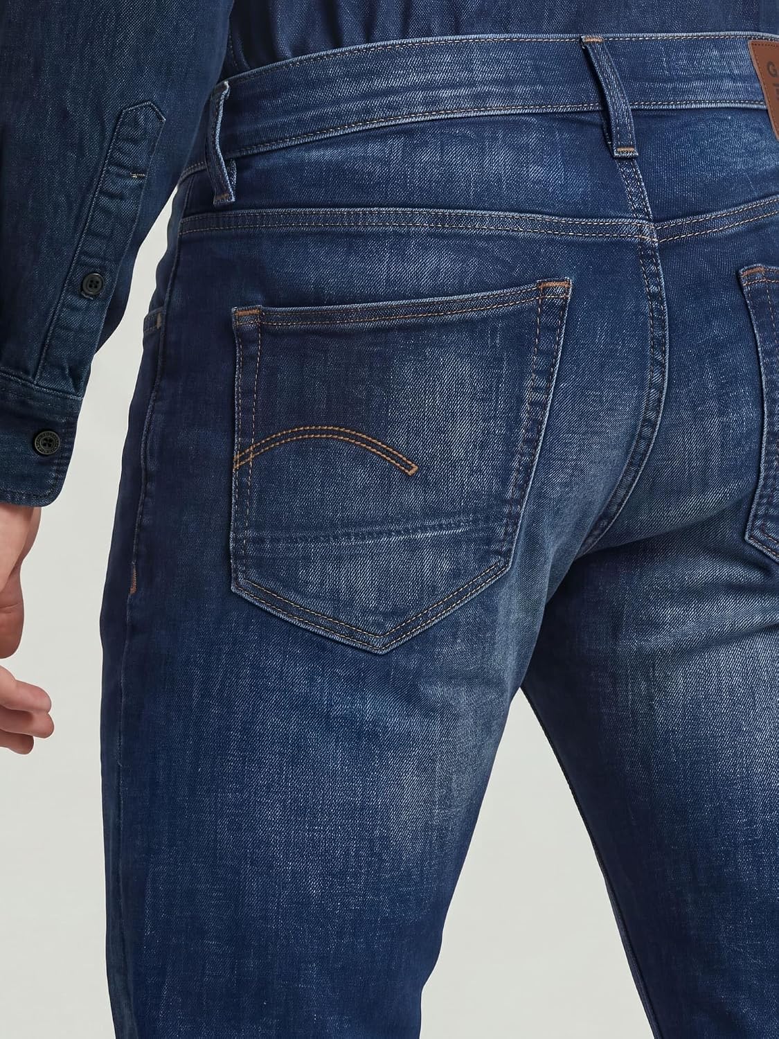 Detalle 2 de G-Star RAW 3301 Slim Fit – męskie jeansy o dopasowanym kroju