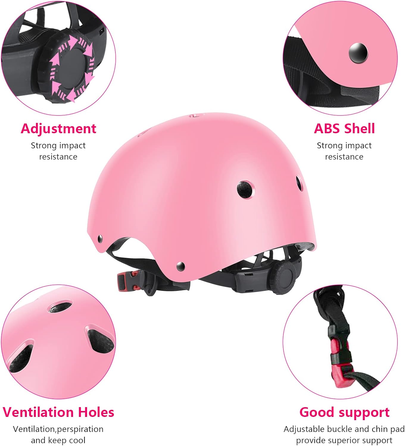 Detalle 2 de Jim's Store Kids Bike Helmet set 3–10 years
