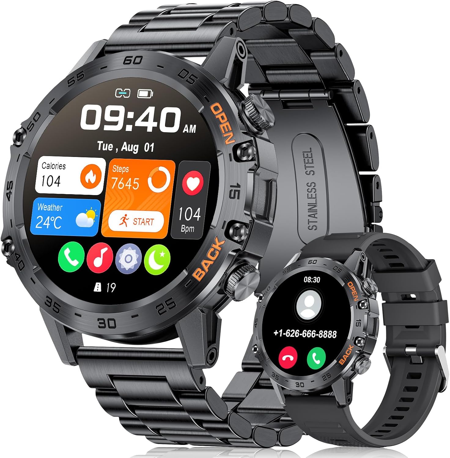 Detalle de LIGE Smartwatch 1,39 Zoll