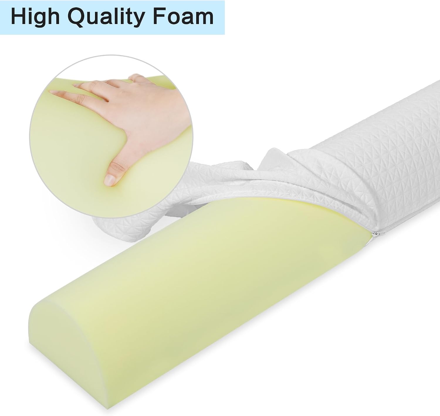 Thumbnail 4 de TANYOO Bed Guard for Toddlers: Soft Foam Rail with Non-Slip Cover (1 Pack)